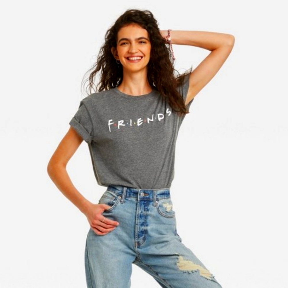 Women's Friends Logo Short Sleeve Graphic T-Shirt 
